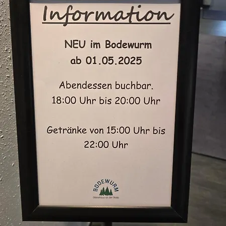 Gasthof Gaestehaus Bodewurm Braunlage