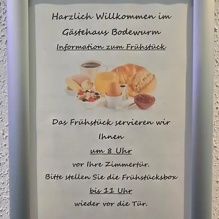 Gaestehaus Bodewurm Direkt An Der Bode Mit Schlemmerfruehstueck Aufs 3* Braunlage